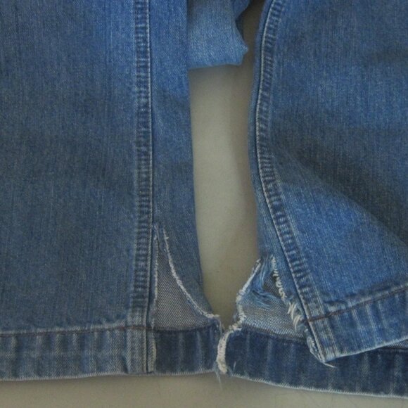 GAP-Rare Made in America-Jeans Women's Size 14R-Long and Lean Denim-100% Cotton - Picture 5 of 7
